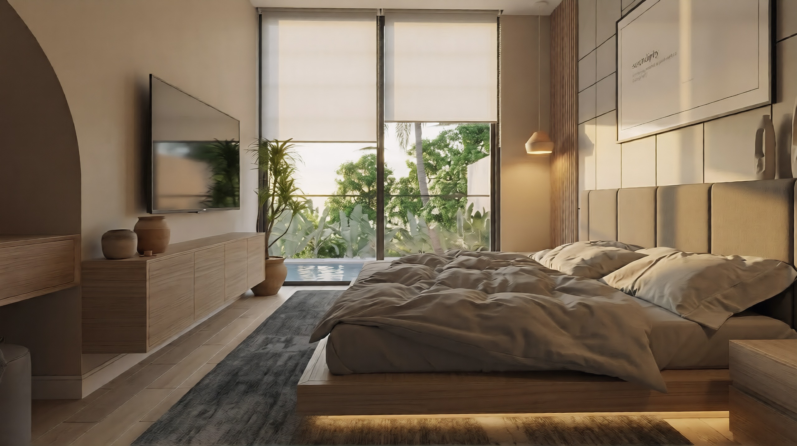 Ground floor bedroom - Details